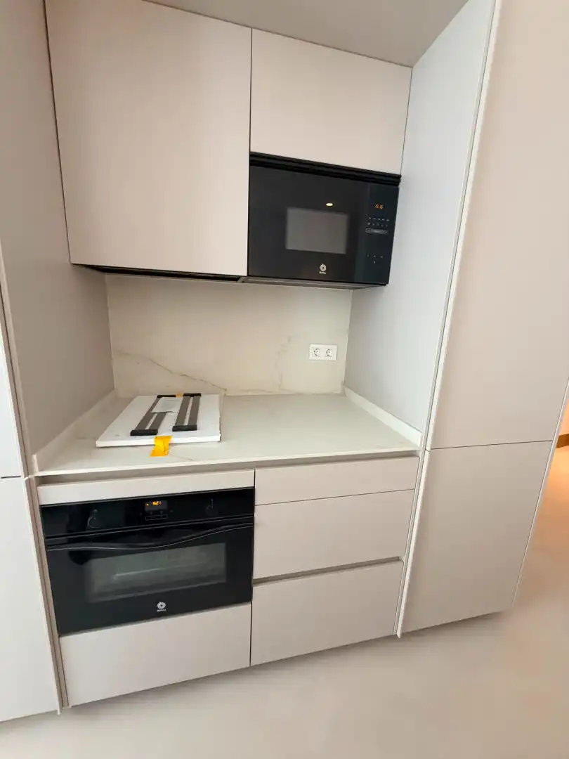 Kitchen of Flat for sale in Madrid  with Air Conditioner, Heating and Balcony