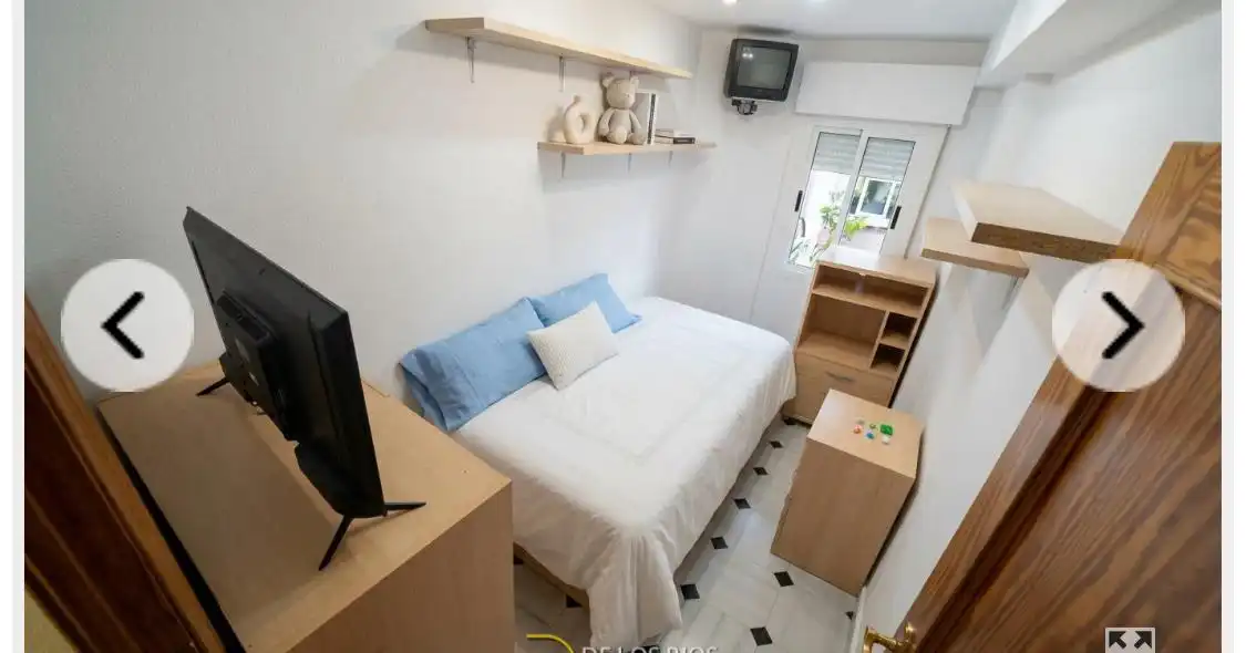 Schlafzimmer von Wohnung zur Miete in Granada mit Klimaanlage, Möbliert und Ofen