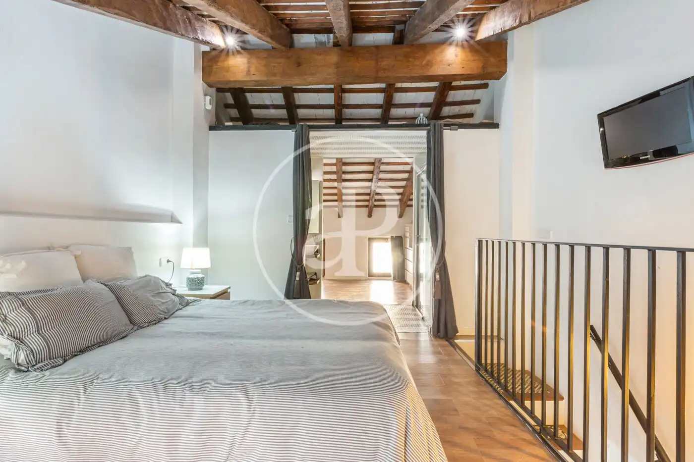 Schlafzimmer von Einfamilien-Reihenhaus zum Verkauf in Valencia mit Klimaanlage, Heizung und Terrasse