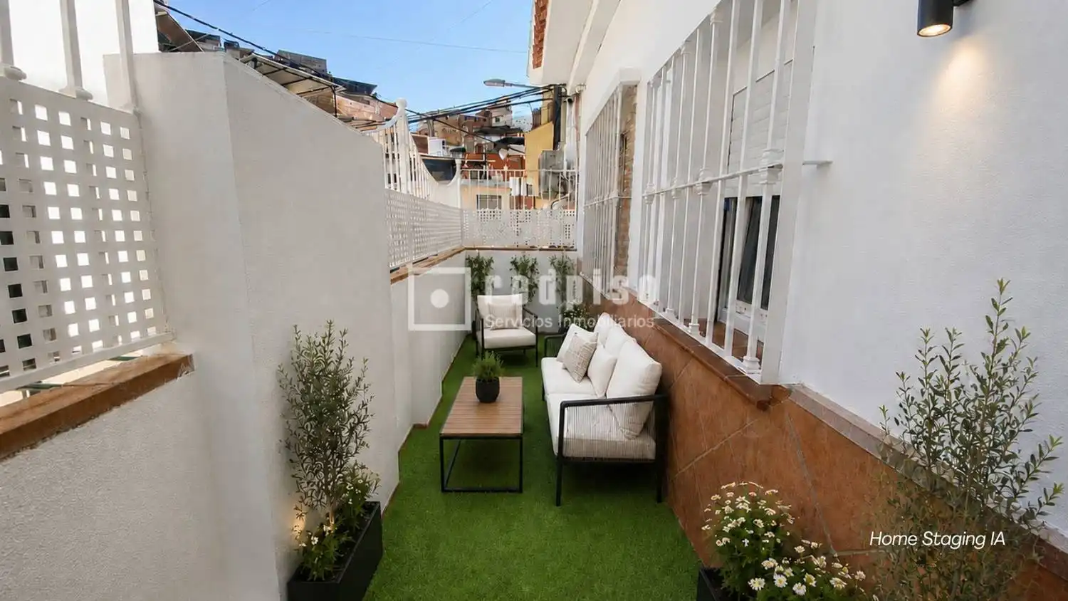 Terraza de Piso en venta en Málaga con Calefacción y Terraza