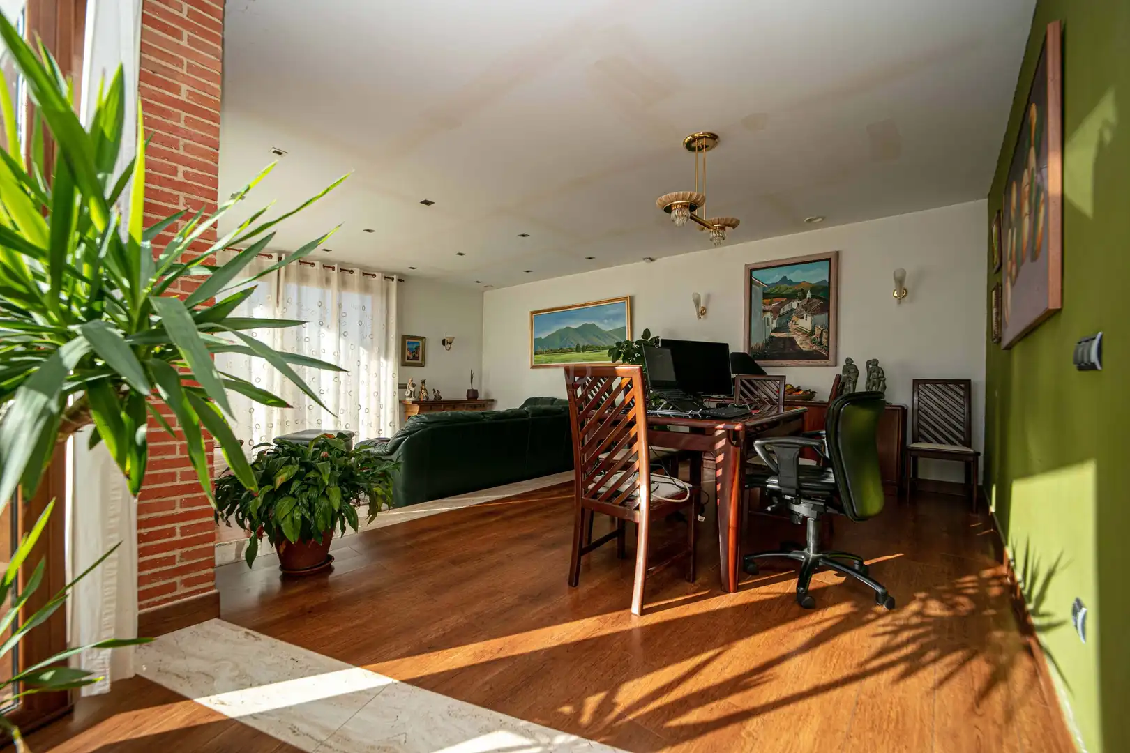 Living room of Houses for sale in Villaquilambre  with Heating