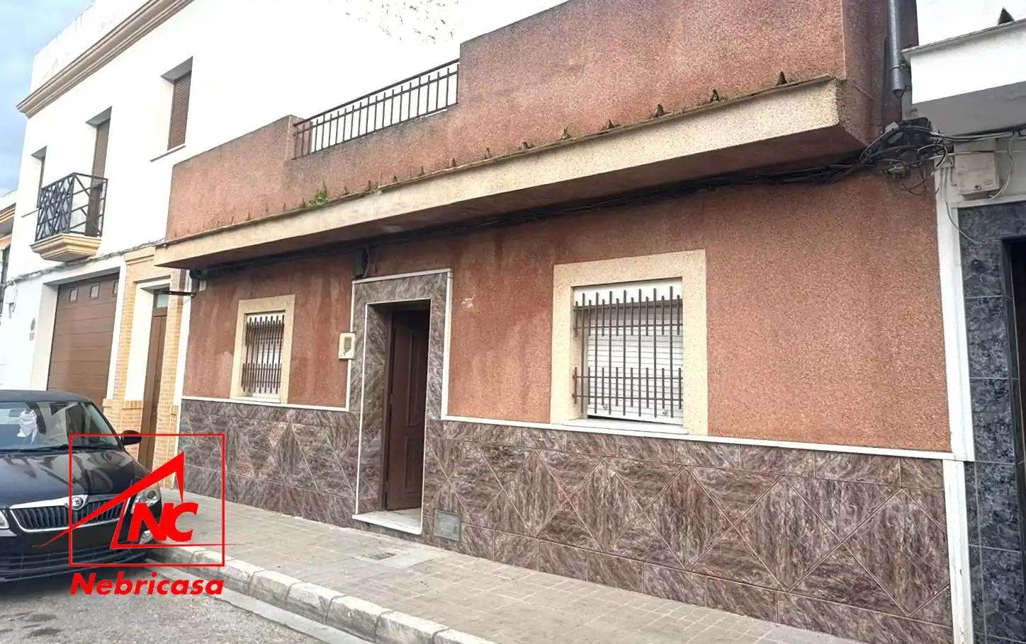 Exterior view of Houses for sale in El Cuervo de Sevilla  with Private garden
