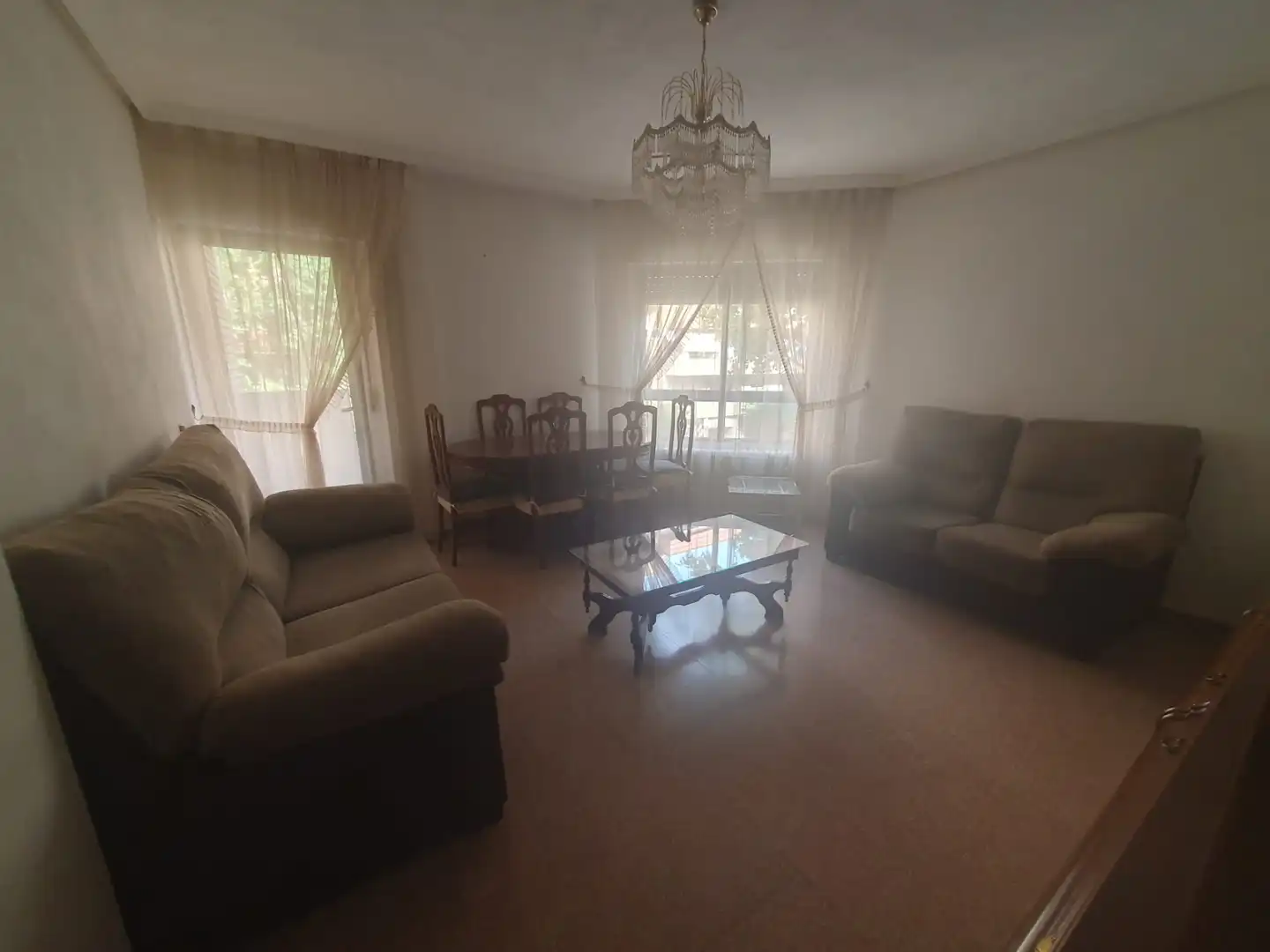 Sala d'estar de Pis en venda en Puertollano amb Calefacció, Terrassa i Moblat