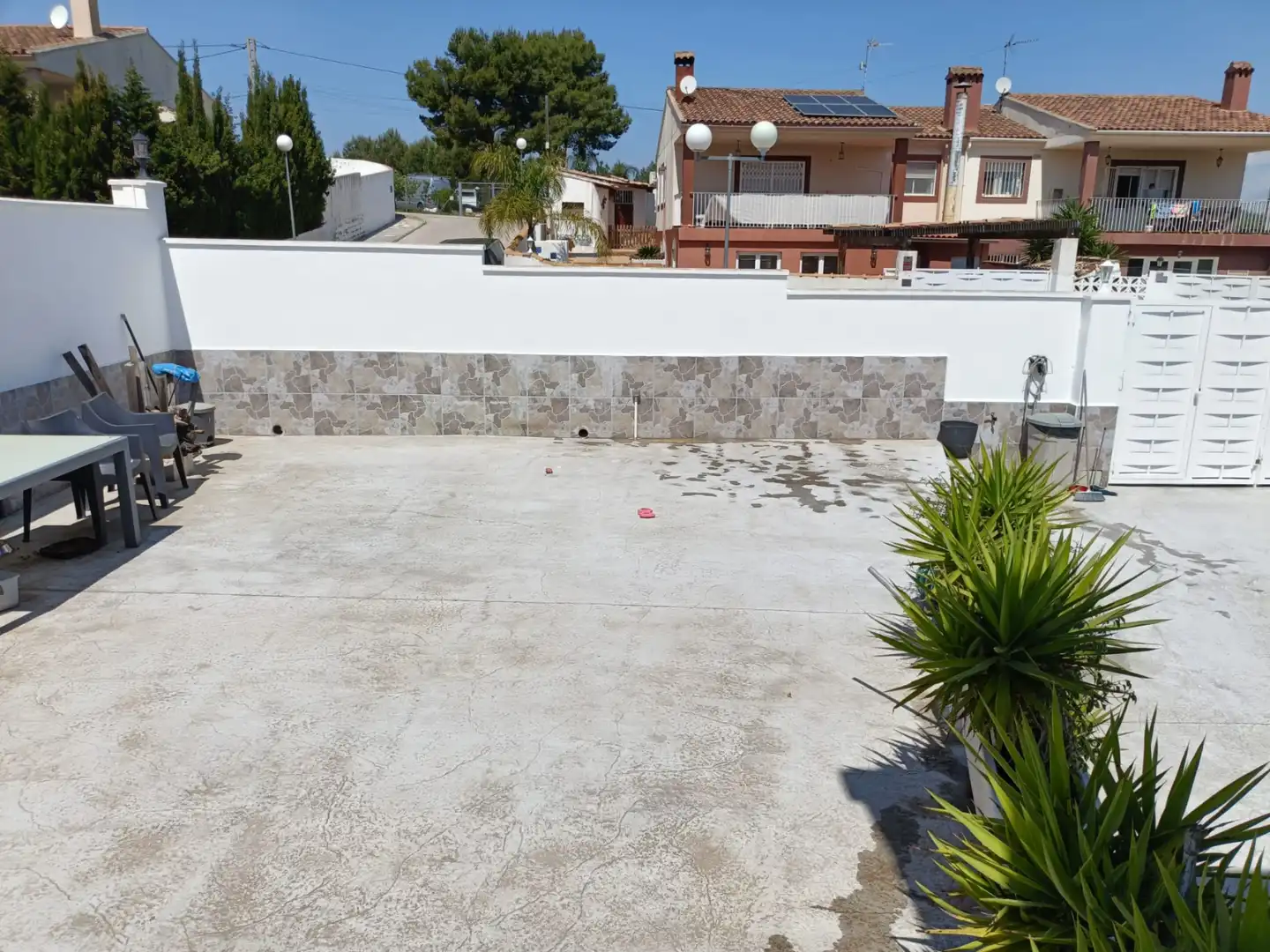 Terrassa de Casa adosada de lloguer en Montserrat amb Calefacció, Jardí privat i Parquet