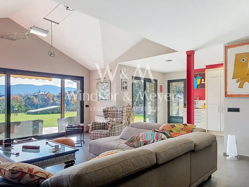 Sala de estar de Casa o chalet en venta en Montferrer i Castellbò con Calefacción, Amueblado y Horno