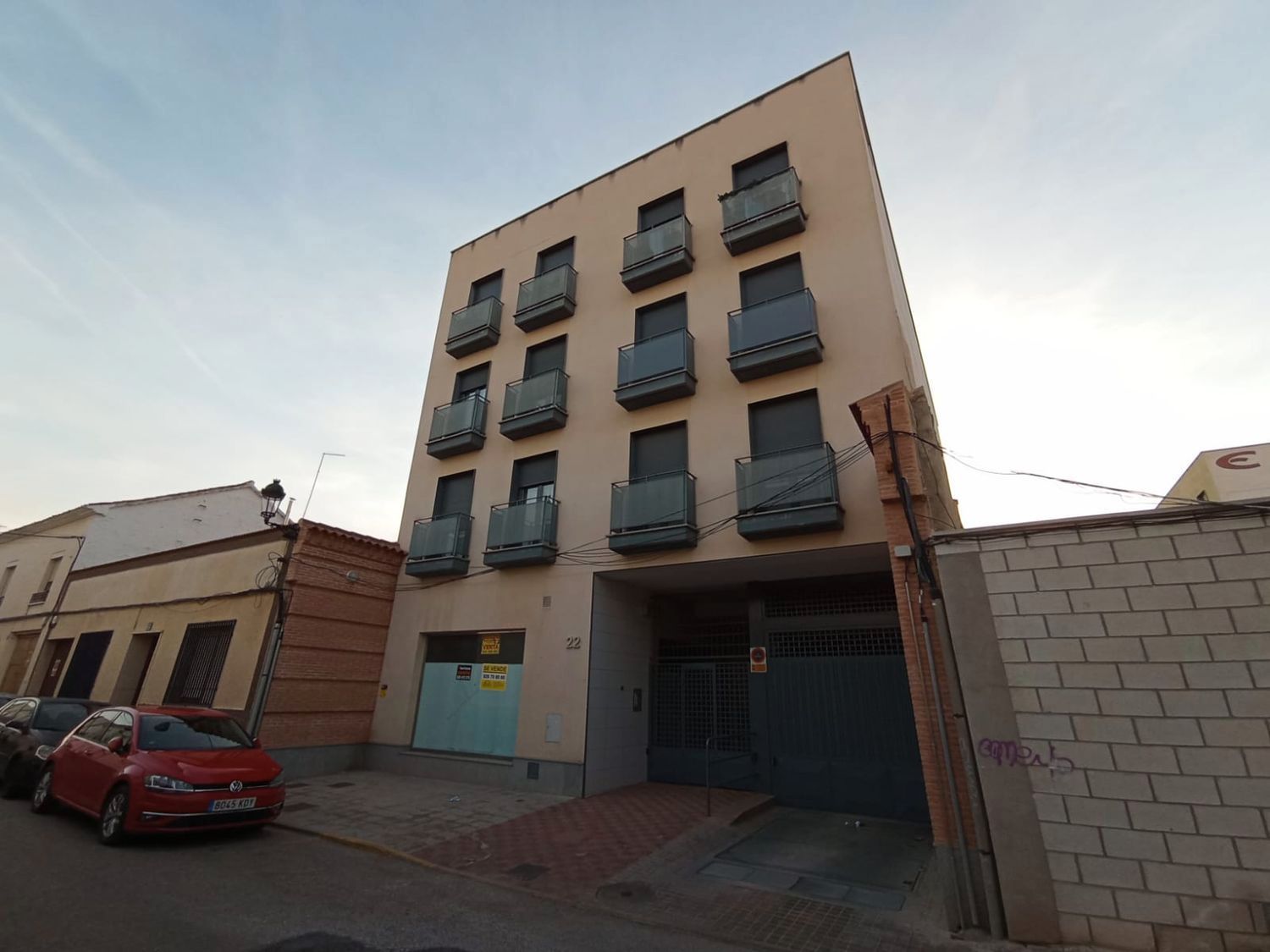 Exterior view of Planta baja for sale in Tomelloso