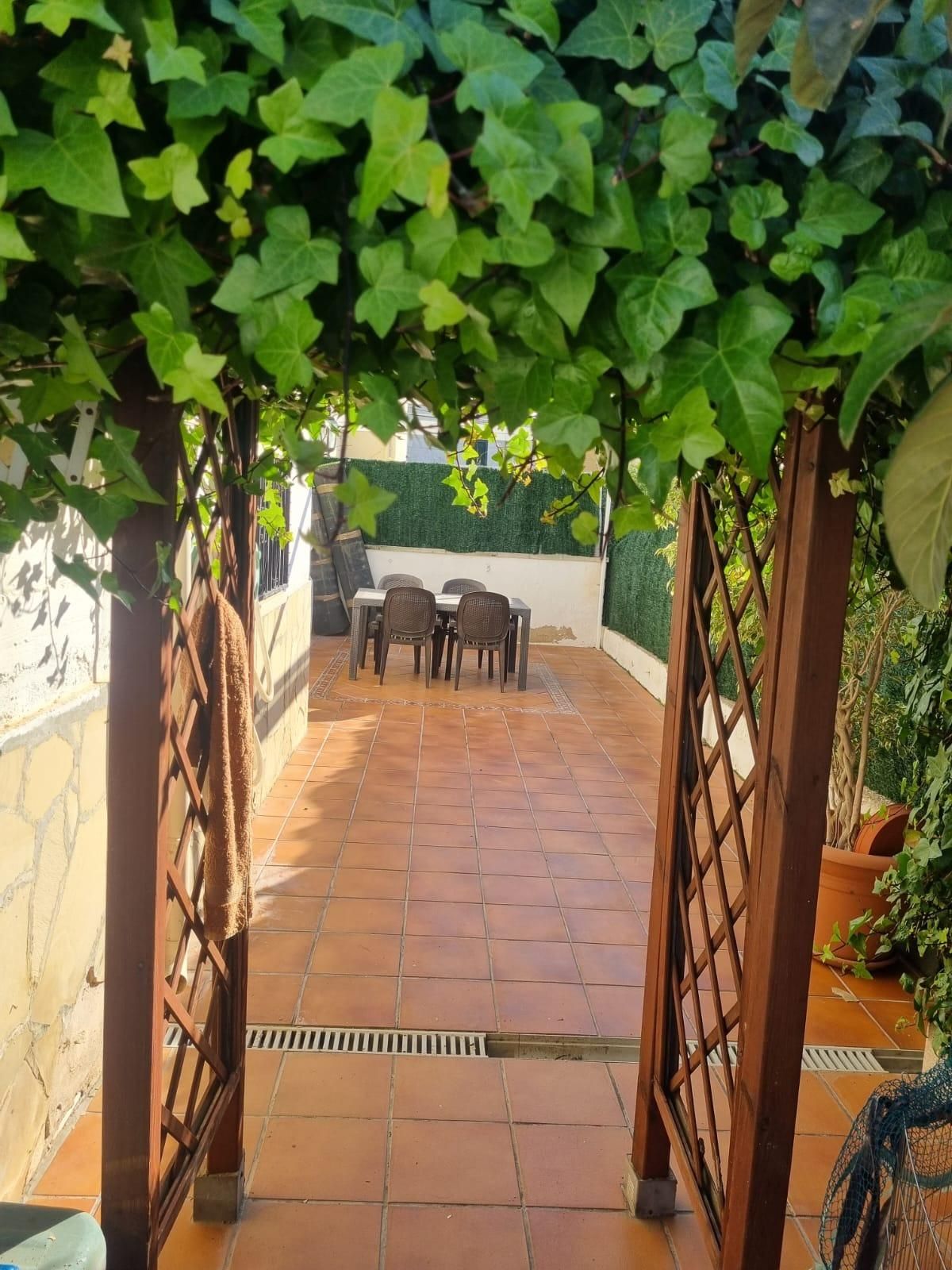 Terrace of Single-family semi-detached for sale in Cunit  with Air Conditioner, Heating and Private garden
