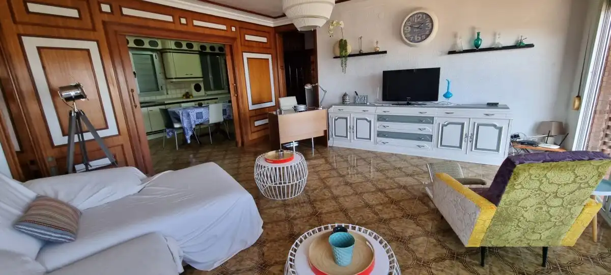 Wohnzimmer von Wohnung zur Miete in Águilas mit Terrasse