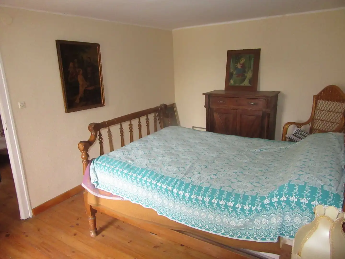 Habitación de Finca rústica en venta en Villanúa con Calefacción, Terraza y Trastero