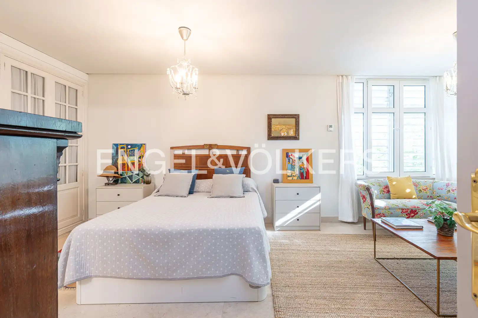 Habitación de Casa o chalet en venta en Pozuelo de Alarcón con Aire acondicionado, Calefacción y Jardín privado