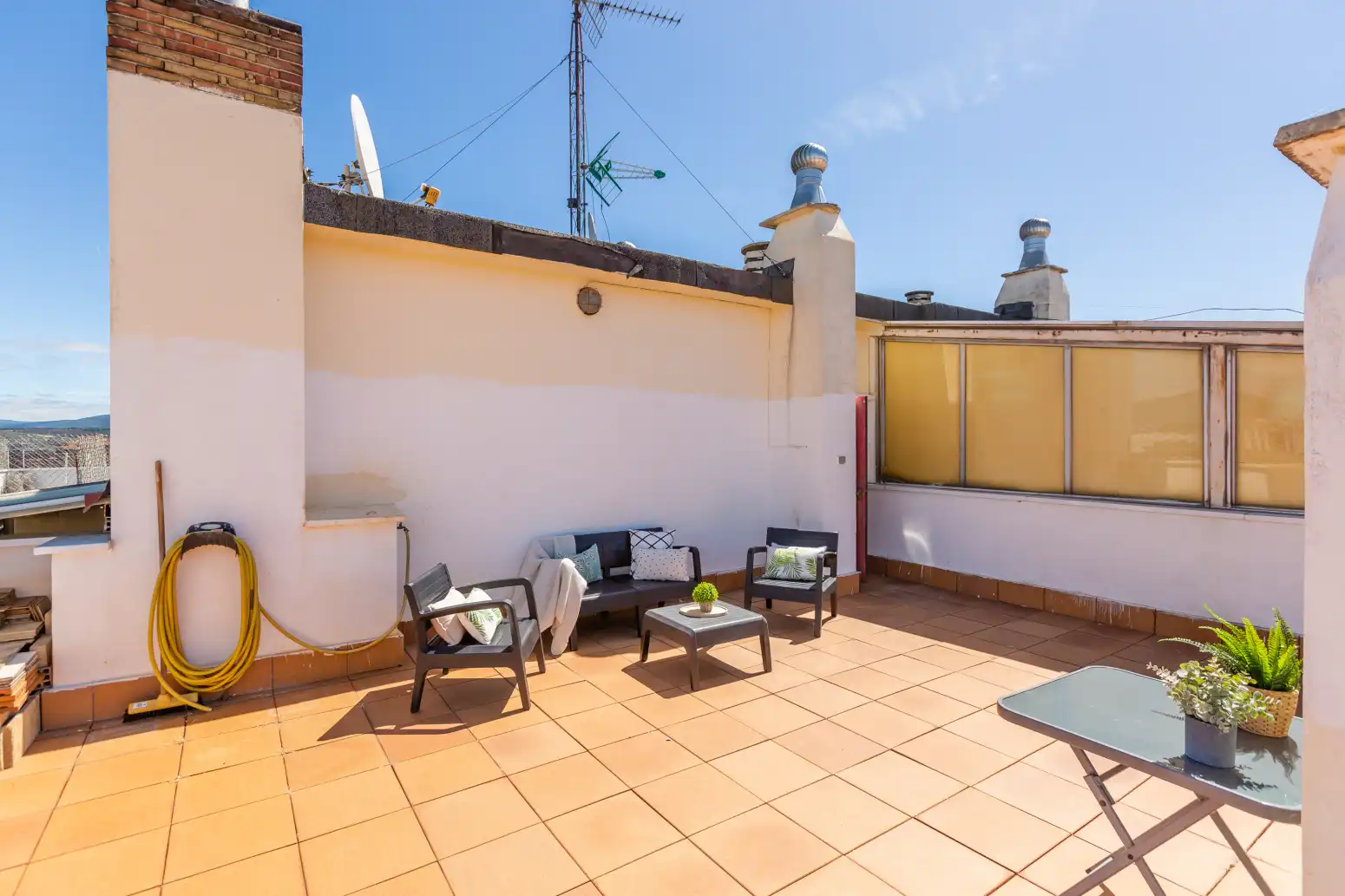 Terraza de Ático en venta en  Pamplona / Iruña con Parquet y Terraza