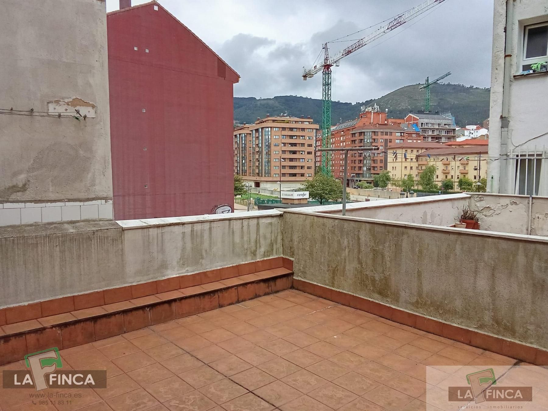 Terrace of Flat for sale in Oviedo   with Heating, Terrace and Furnished