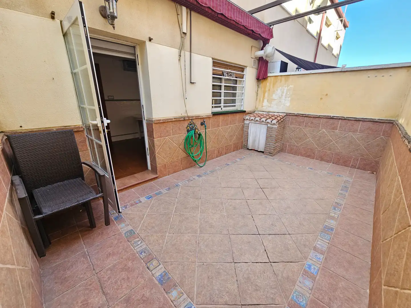 Terraza de Casa adosada en venta en Ogíjares con Aire acondicionado, Trastero y Amueblado