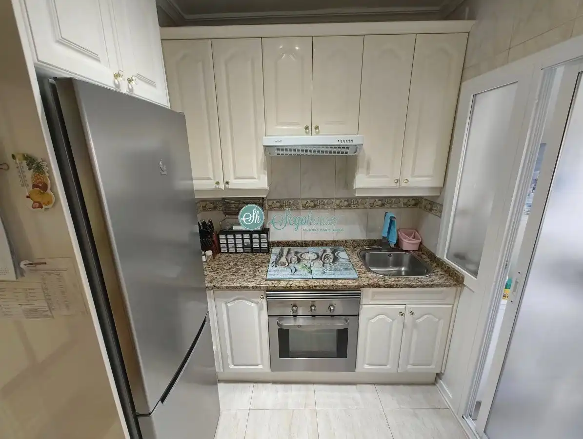 Kitchen of Flat for sale in Segovia  with Air Conditioner, Heating and Balcony