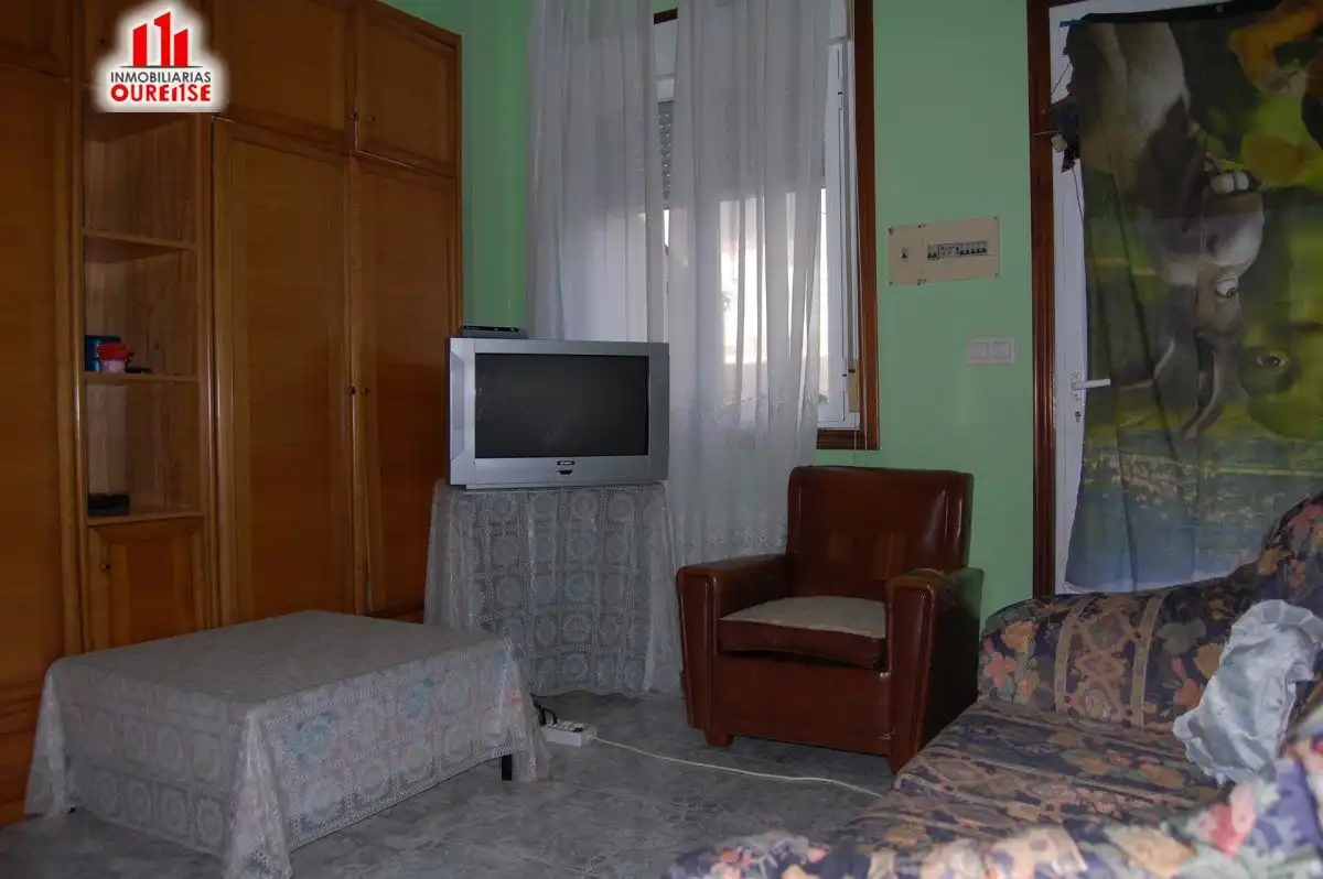 Sala de estar de Casa o chalet en venta en Ourense Capital  con Jardín privado, Trastero y Amueblado