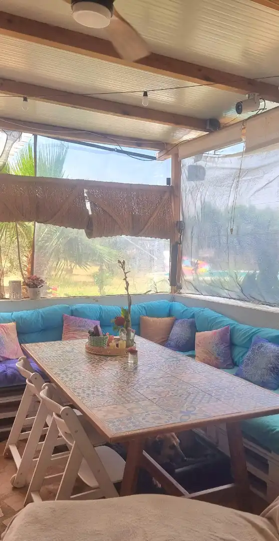 Terraza de Finca rústica en venta en Vinaròs con Aire acondicionado, Jardín privado y Terraza