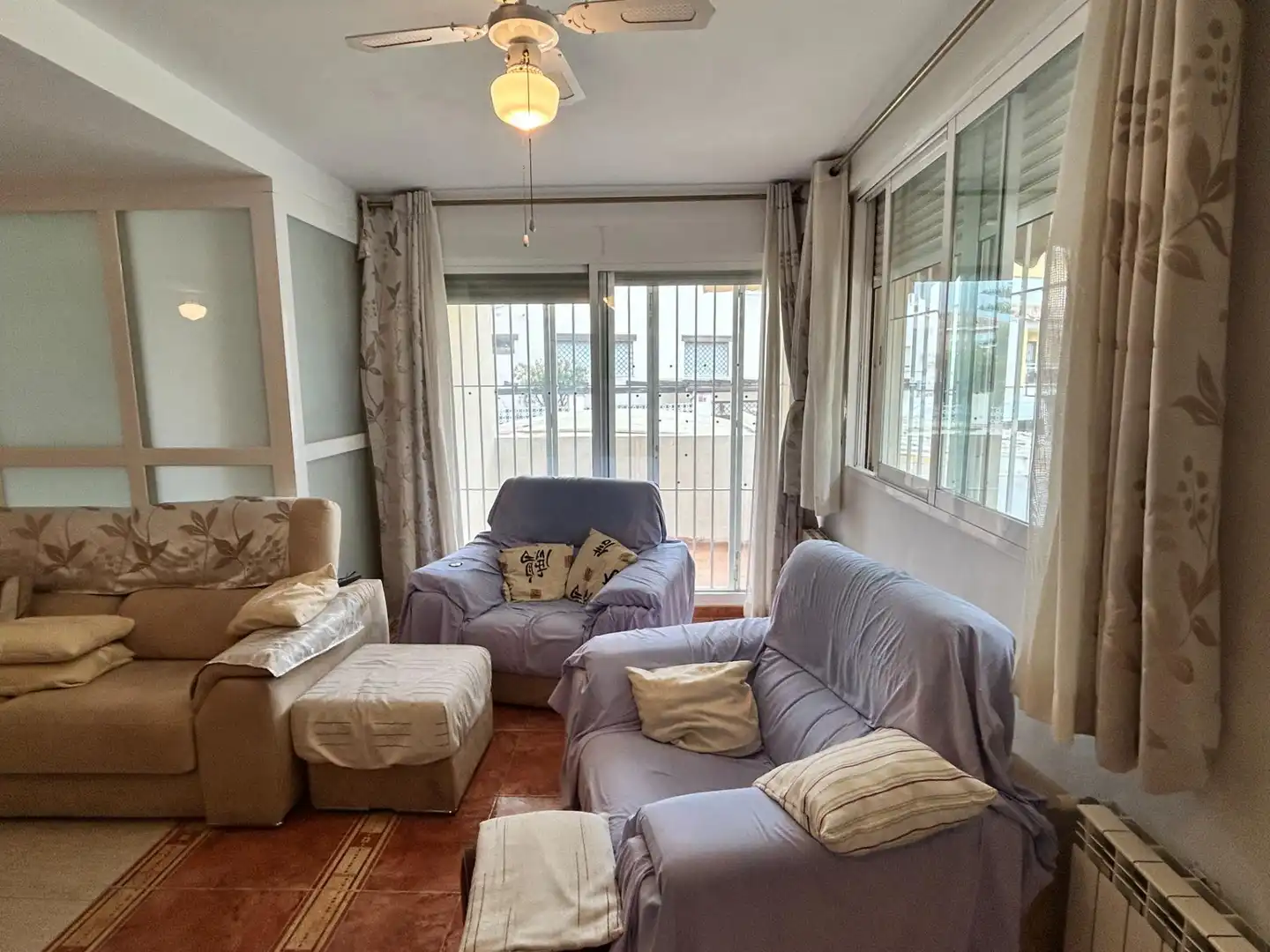 Living room of Houses for sale in Beniarjó  with Air Conditioner, Heating and Terrace