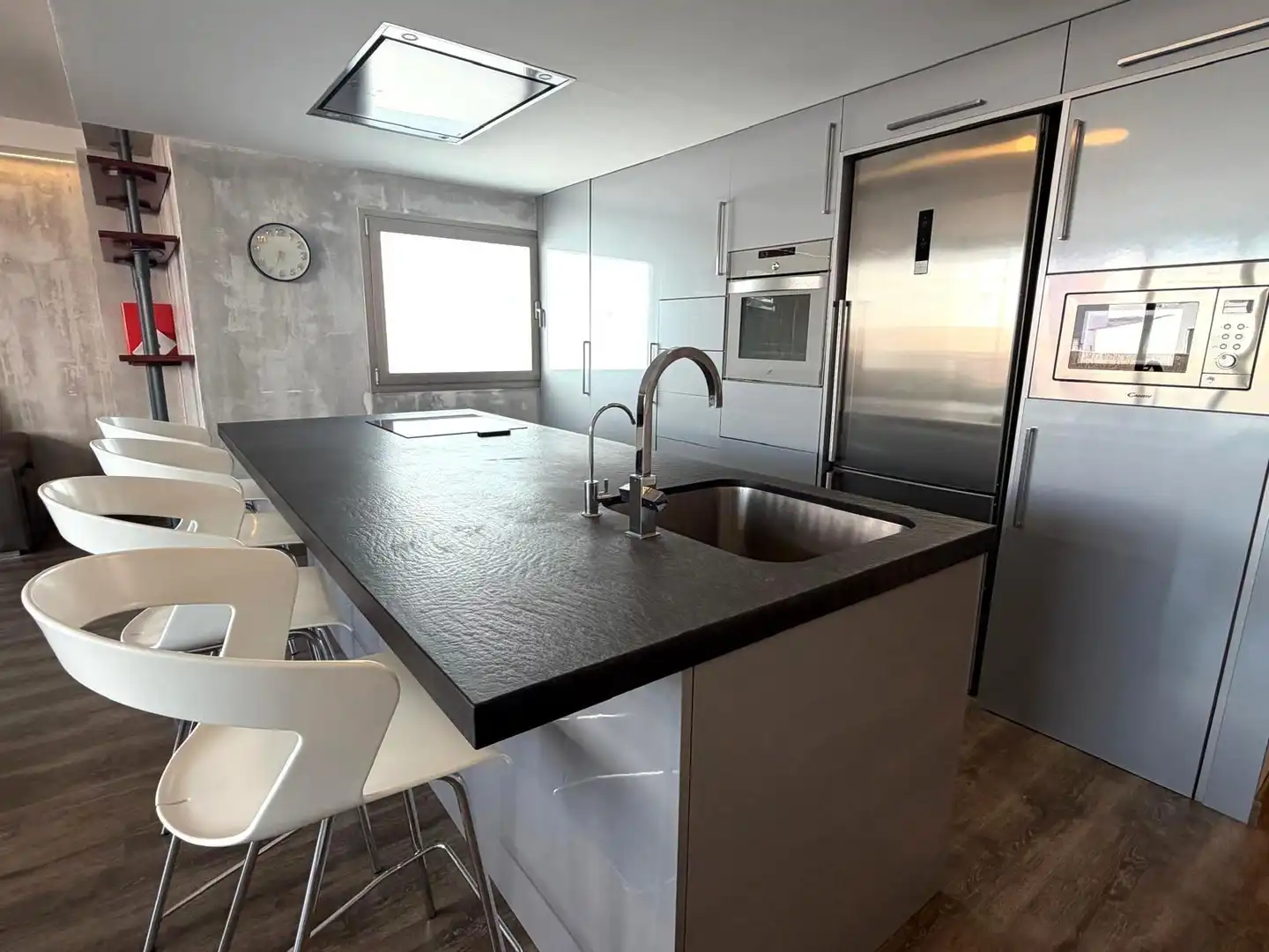 Cocina de Ático en venta en Elche / Elx con Aire acondicionado, Terraza y Amueblado