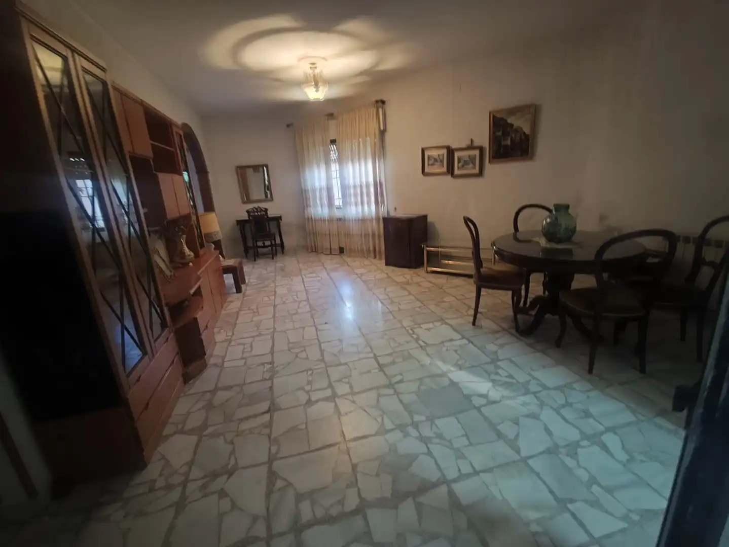 Sala de estar de Casa adosada en venta en Casarrubios del Monte con Calefacción, Jardín privado y Terraza