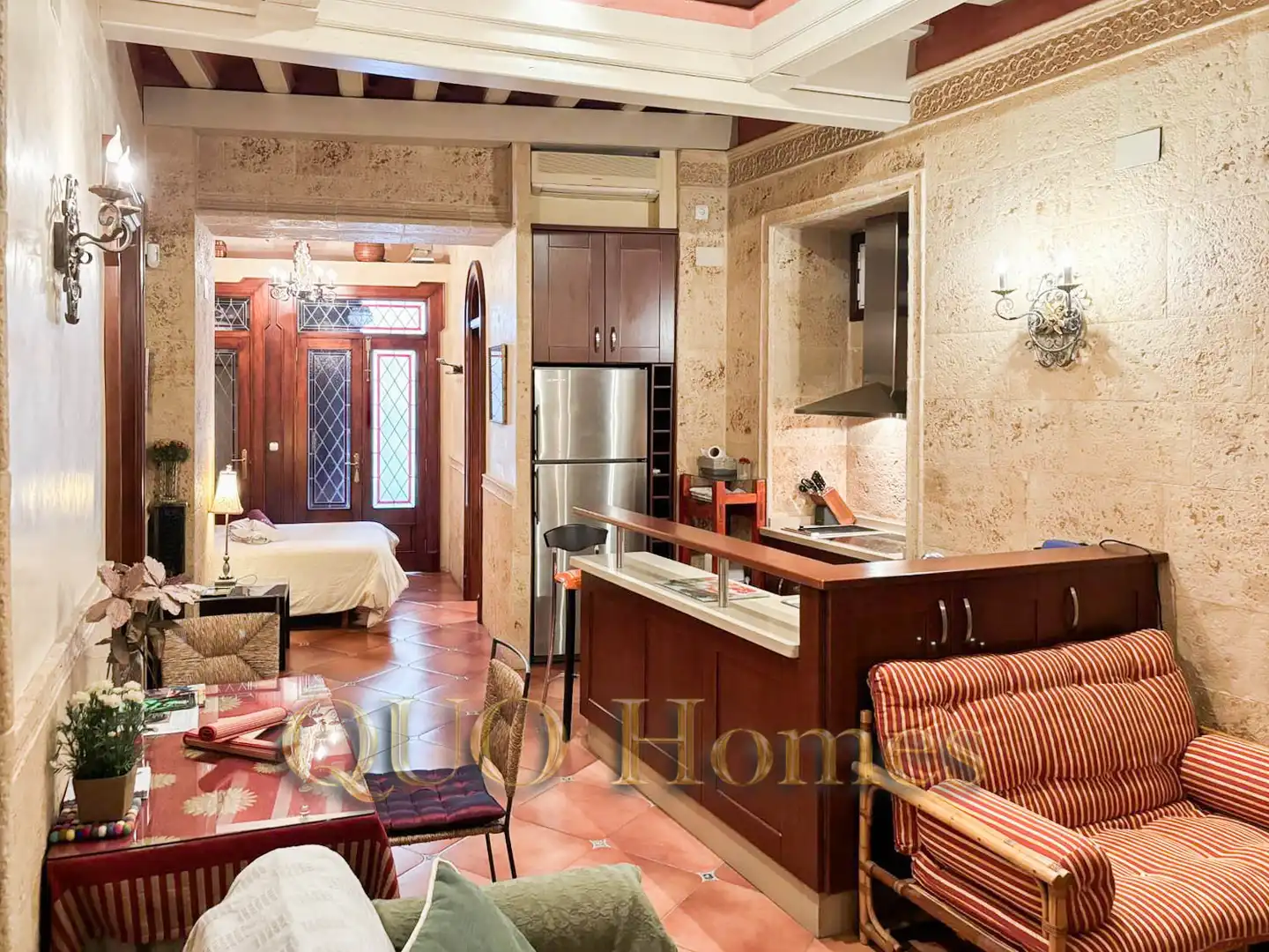 Küche von Wohnung zum Verkauf in Jerez de la Frontera mit Möbliert