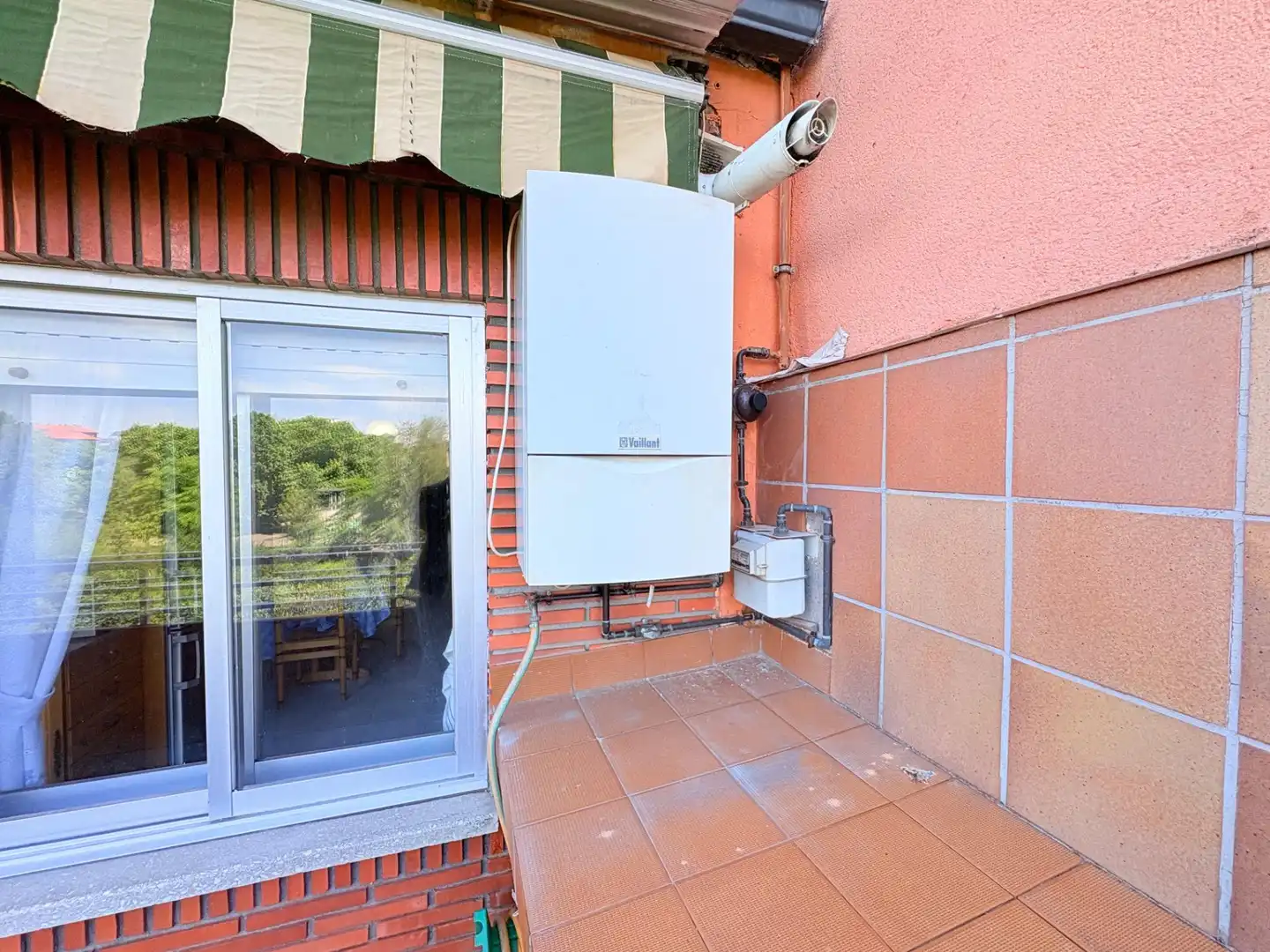 Terrasse von Wohnung zum Verkauf in Ponferrada mit Terrasse und Möbliert