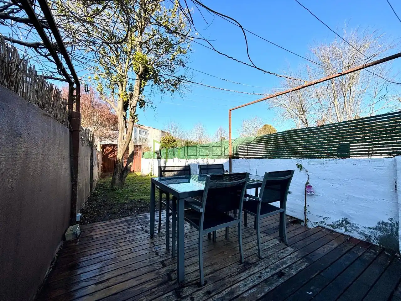 Terraza de Casa o chalet en venta en Santiago de Compostela  con Calefacción, Jardín privado y Amueblado