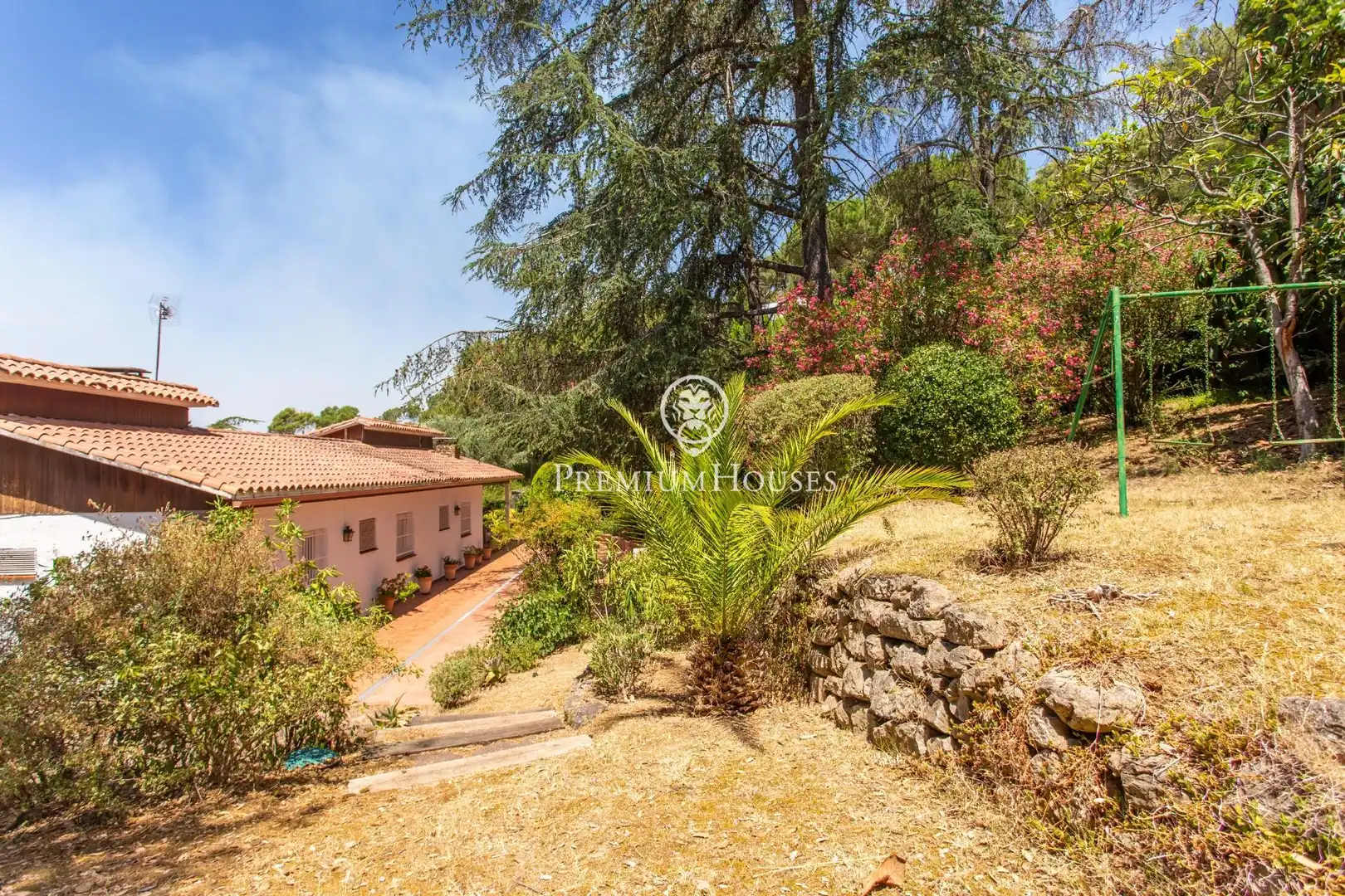 Vista exterior de Casa o chalet en venta en Vallromanes con Calefacción, Jardín privado y Terraza