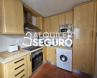 Kitchen of Flat to rent in  Madrid Capital  with Heating and Furnished