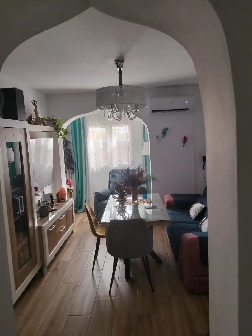 Sala de estar de Piso en venta en Huelva con Aire acondicionado, Amueblado y Horno