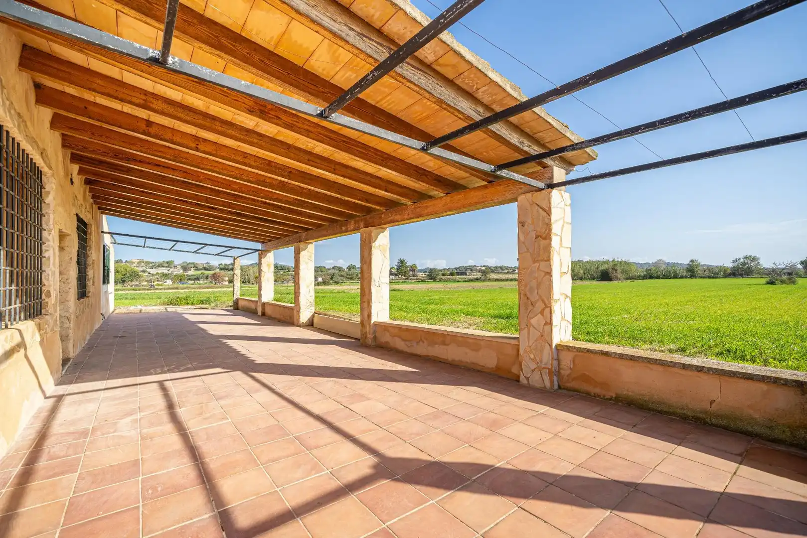 Terrassa de Finca rústica en venda en Montuïri amb Calefacció, Jardí privat i Terrassa