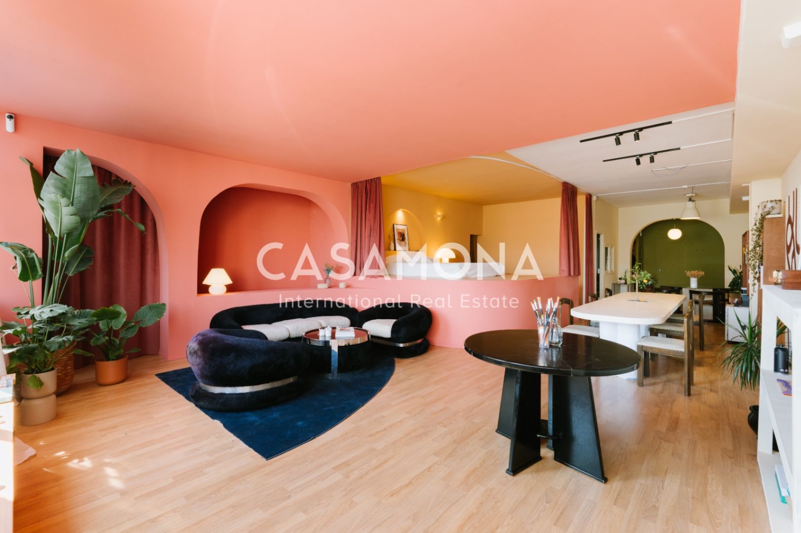 Wohnzimmer von Wohnungen miete in Sant Adrià de Besòs mit Klimaanlage, Heizung und Abstellraum
