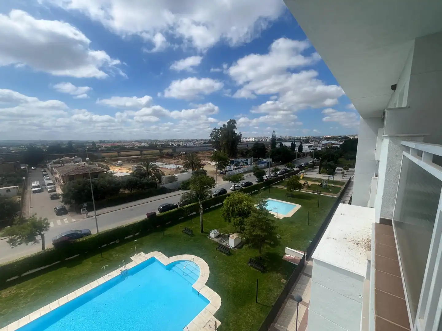 Swimming pool of Flat for sale in Jerez de la Frontera  with Air Conditioner, Heating and Private garden