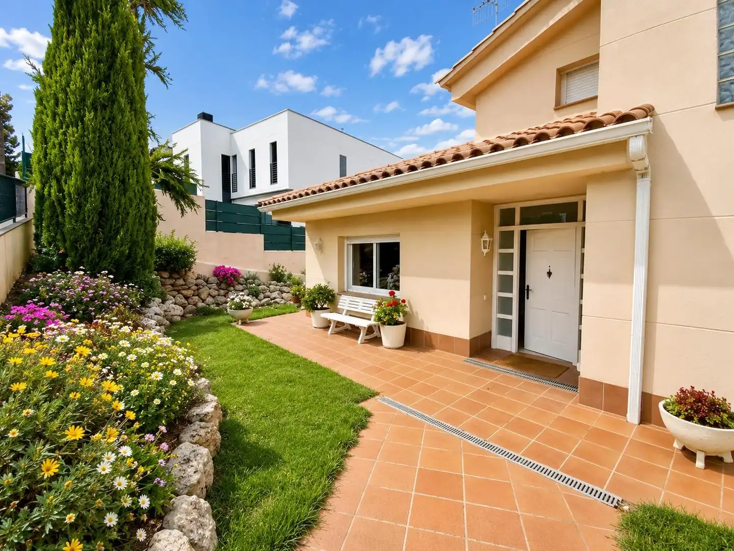 Vista exterior de Casa o xalet en venda en Teià amb Aire condicionat, Calefacció i Jardí privat