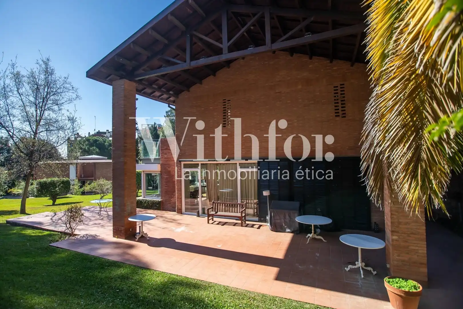 Terrace of Houses for rent in Esplugues de Llobregat  with Air Conditioner, Heating and Private garden