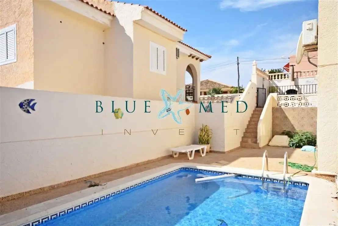 Vista exterior de Casa o chalet en venta en Mazarrón con Aire acondicionado, Calefacción y Terraza