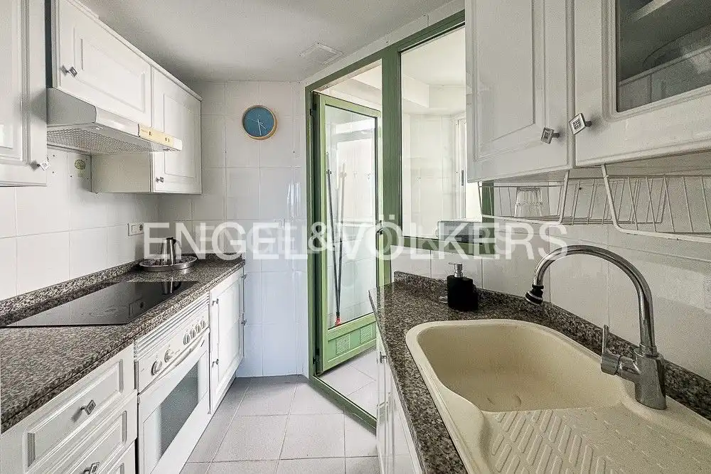 Kitchen of Flat for rent in Alboraya  with Air Conditioner, Heating and Terrace