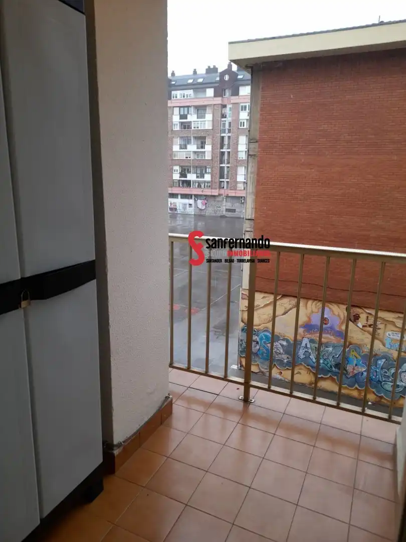 Terrasse von Wohnung zur Miete in Santander mit Heizung, Parkett und Terrasse