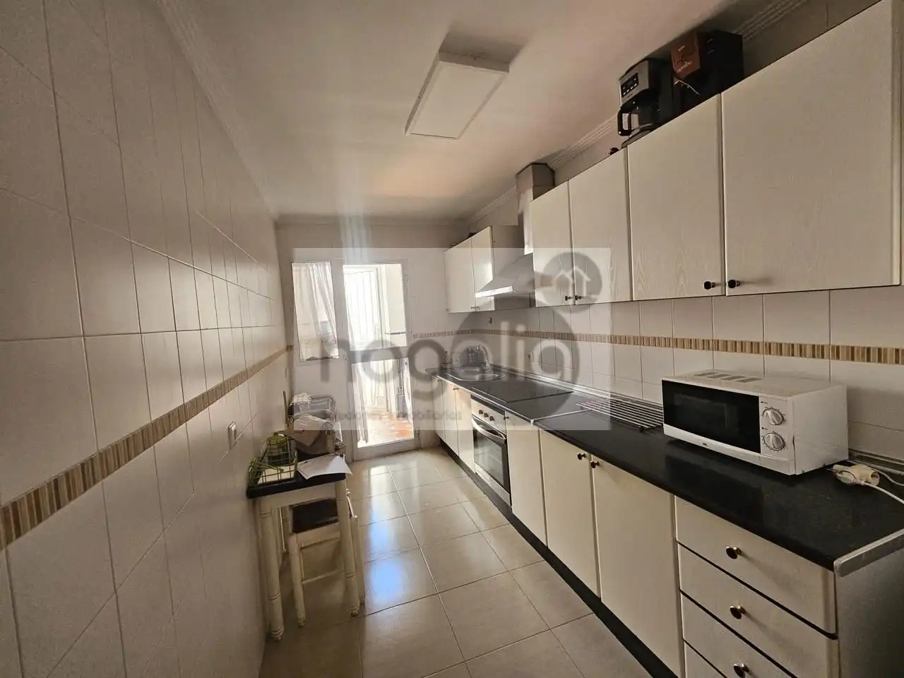 Kitchen of Flat for rent in Sevilla  with Air Conditioner, Terrace and Furnished