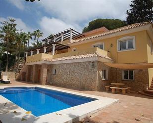 Exterior view of House or chalet for sale in Mijas  with Air Conditioner, Parquet flooring and Terrace