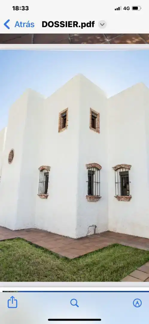 Vista exterior de Casa o xalet de lloguer en Carboneras amb Aire condicionat, Jardí privat i Parquet