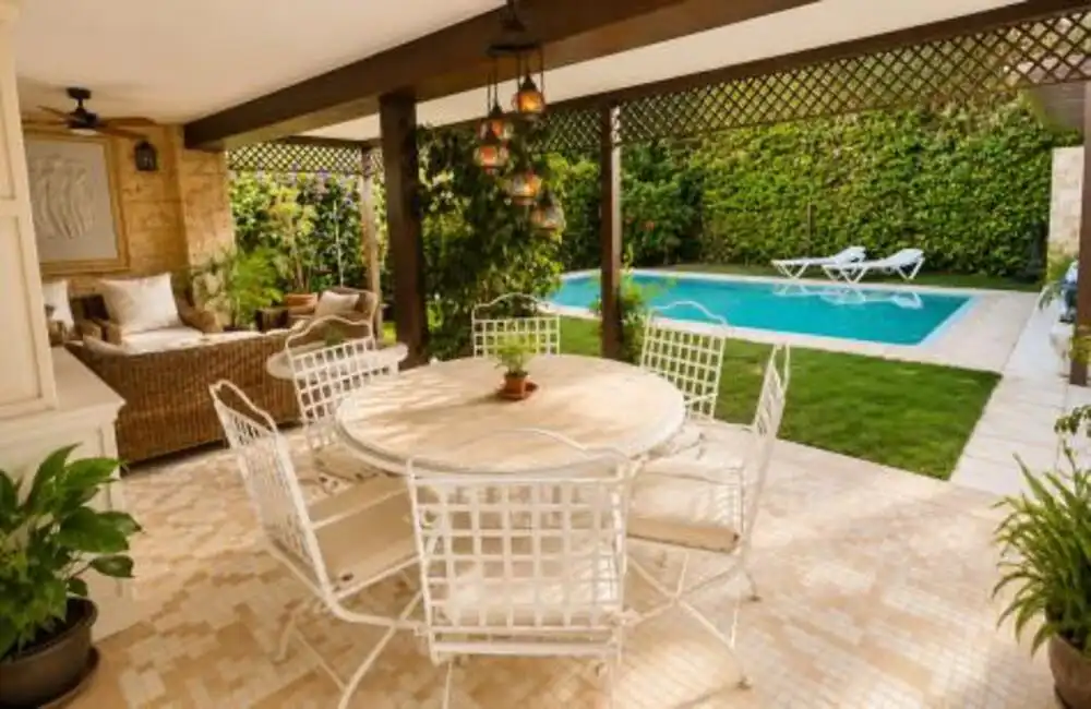 Terrace of Houses for rent in Nueva Andalucía