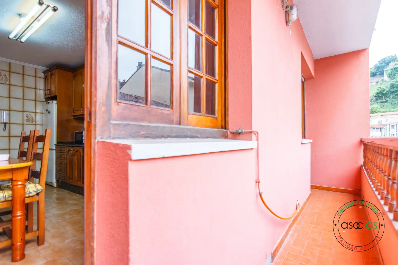 Vista exterior de Pis en venda en Cudillero amb Calefacció, Parquet i Moblat