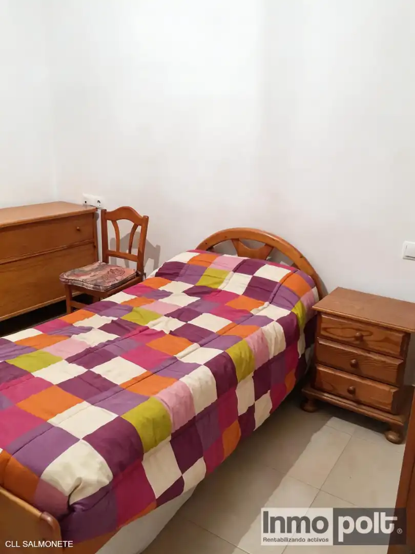Bedroom of Flat for sale in Torre-Pacheco  with Air Conditioner, Heating and Private garden