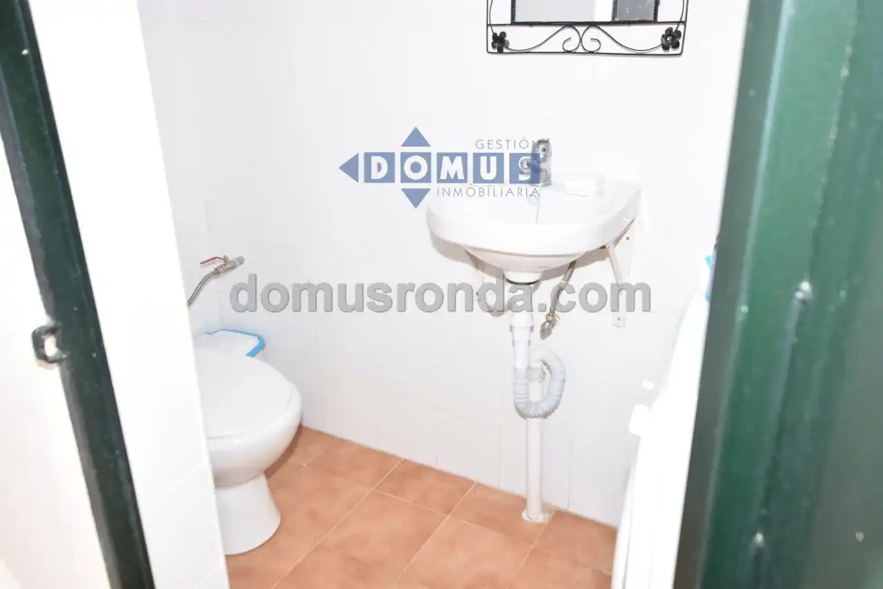Baño de Finca rústica de alquiler en Ronda con Aire acondicionado, Calefacción y Trastero