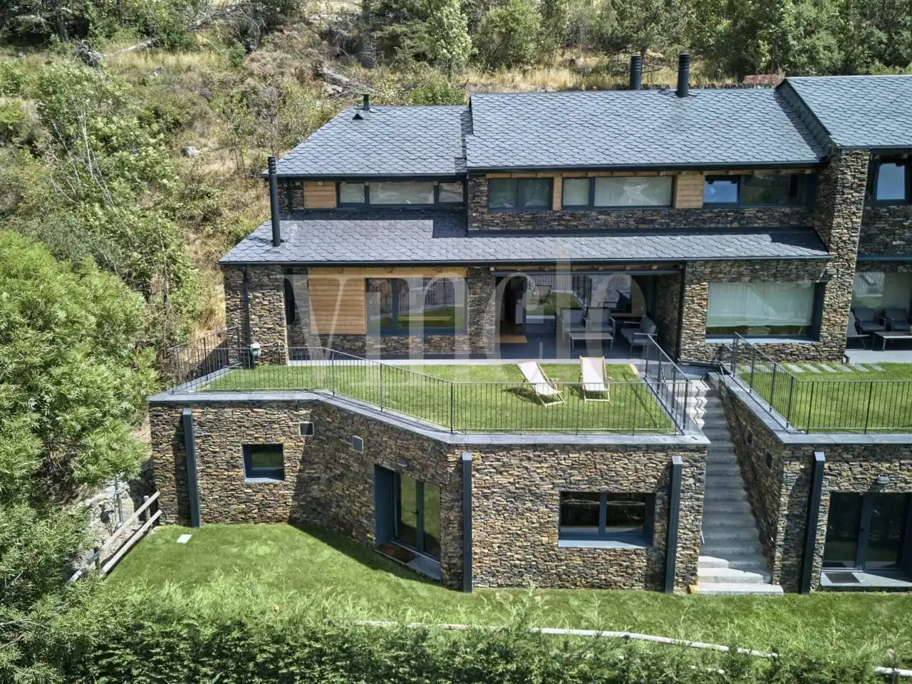 Vista exterior de Casa o xalet en venda en Ger amb Calefacció, Jardí privat i Parquet