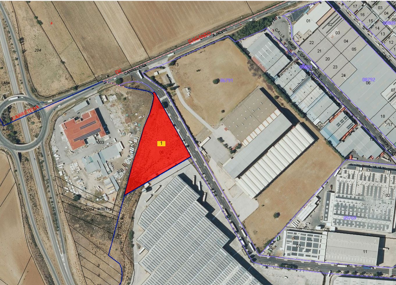 Terreny industrial en venda en Daganzo de Arriba