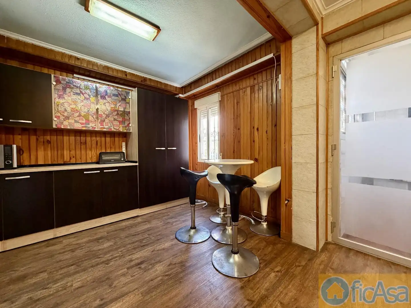 Kitchen of Flat for sale in Castellón de la Plana / Castelló de la Plana  with Air Conditioner, Parquet flooring and Balcony
