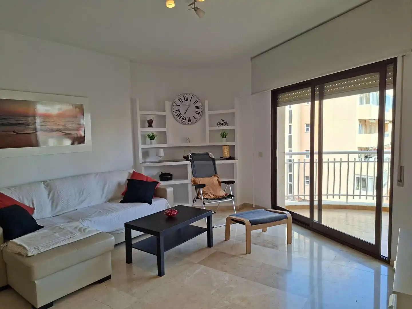 Living room of Flat for rent in Fuengirola  with Air Conditioner, Terrace and Swimming Pool