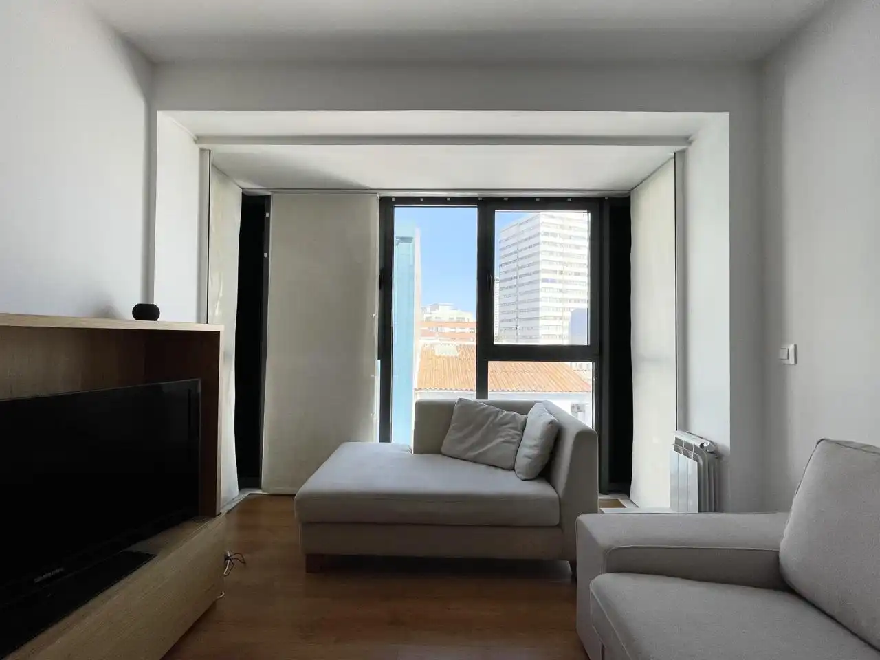 Sala de estar de Piso en venta en A Coruña Capital  con Calefacción y Trastero