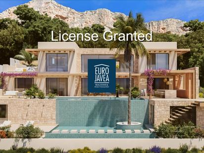 Exterior view of House or chalet for sale in Jávea / Xàbia  with Air Conditioner, Heating and Private garden